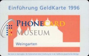 Geldkarte Sudwestbank Weingarten b