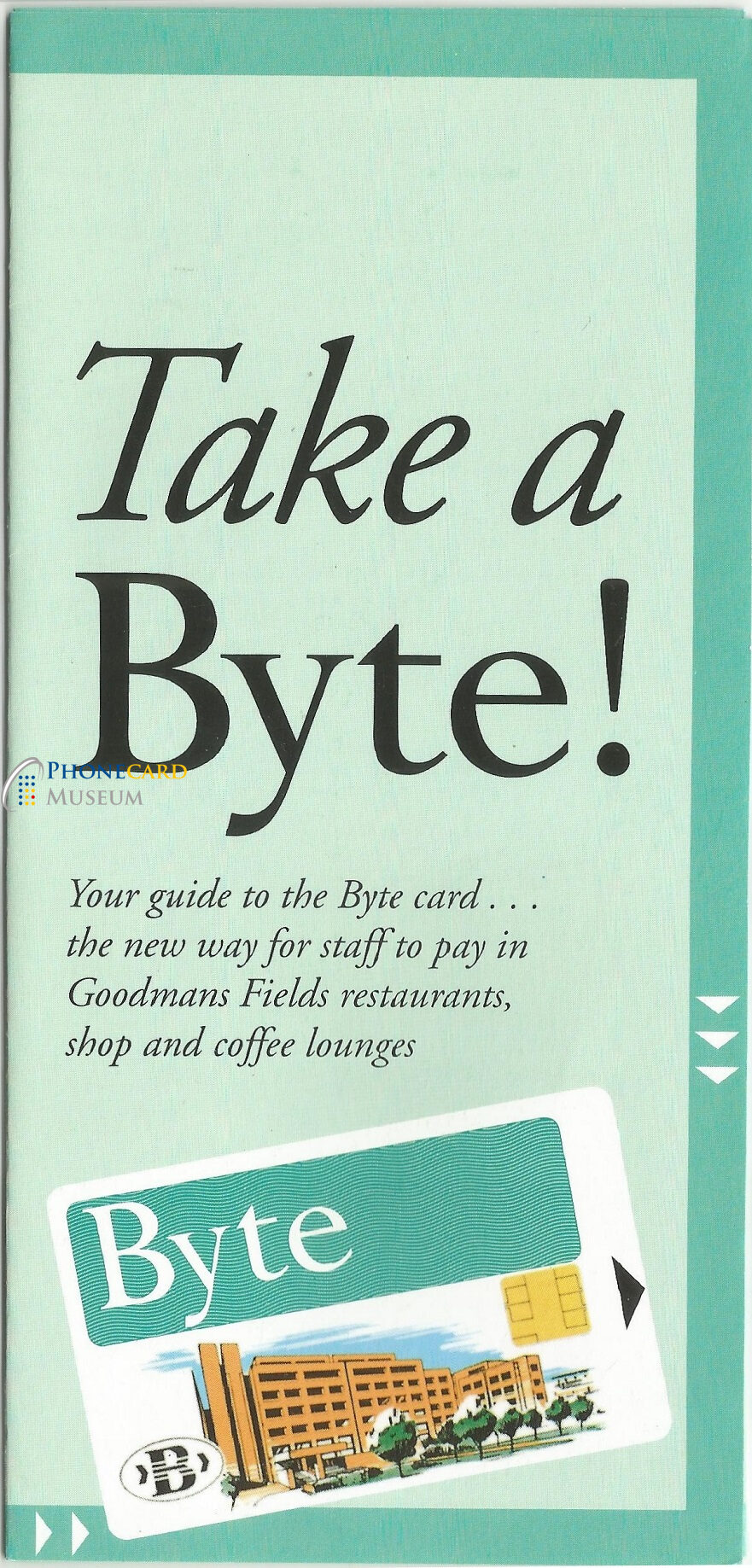 Mondex EPurse Phonecard Museum